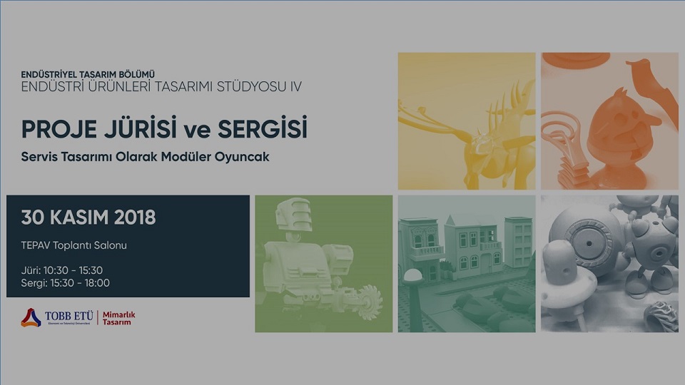 Endüstri Ürünleri Tasarımı Stüdyosu IV Sergi ve Jürisi 30 Kasım Cuma Günü