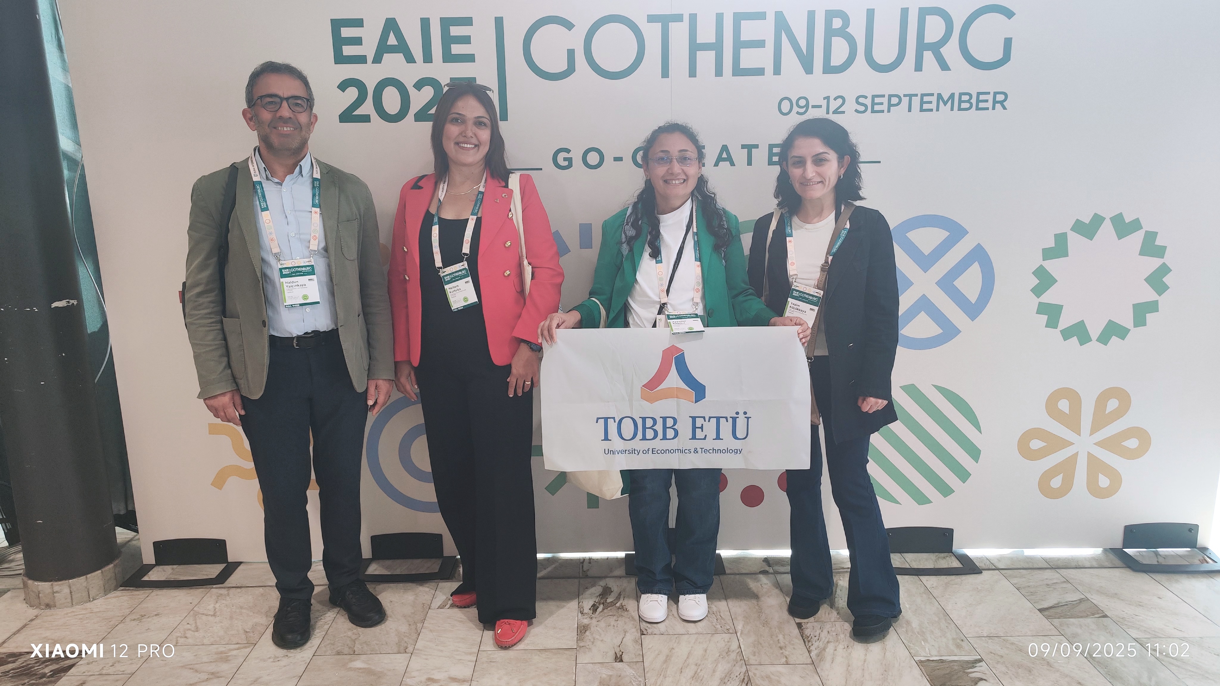 TOBB ETÜ, EAIE 2025  Göteborg Küresel Arenada Yerini Aldı