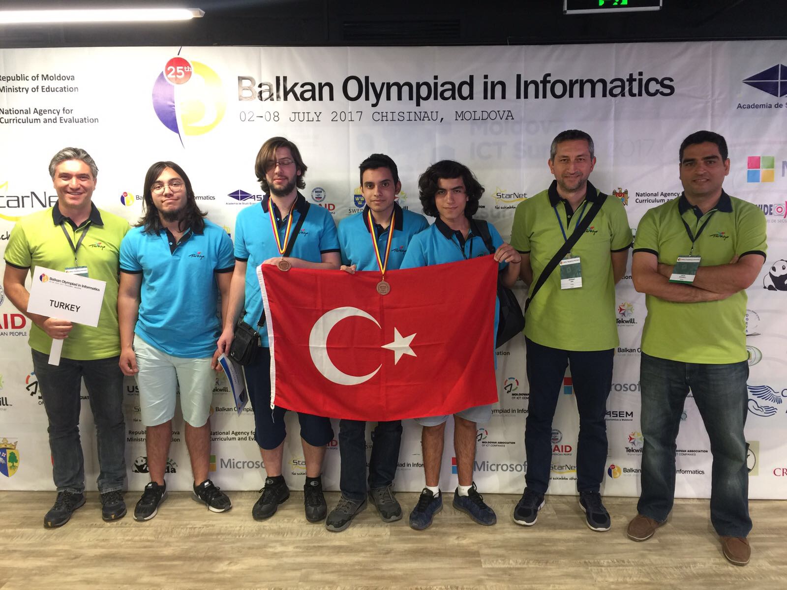 The Team Led by The Faculty Members of The Department of Computer Engineering Won an Award In The Computer Olympics of The Balkans