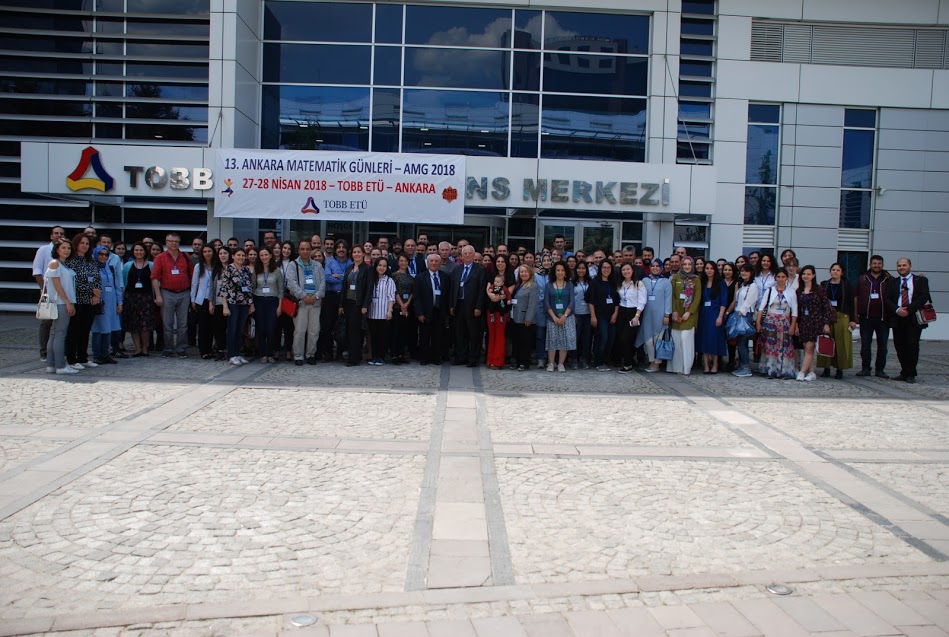 13.Ankara Matematik Günleri- AMG 2018 Konferansı- TOBB ETÜ'de gerçekleştirildi. 