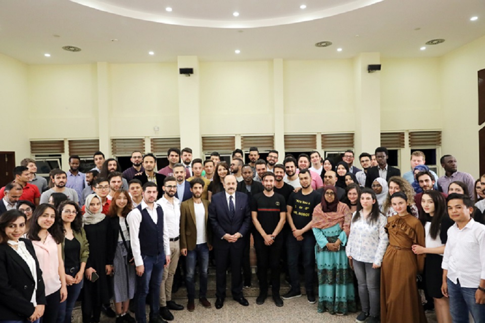 TOBB ETÜ'de Eğitim Gören Uluslararası Öğrencilerimiz YÖK Tarafından Düzenlenen İftar Yemeği'ne Katıldı