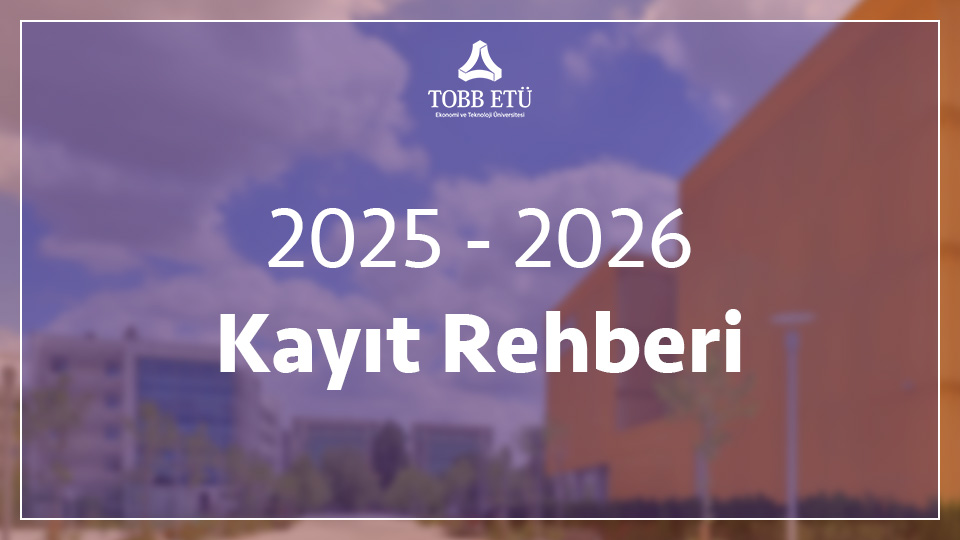 2025-2026 Kayıt Rehberi