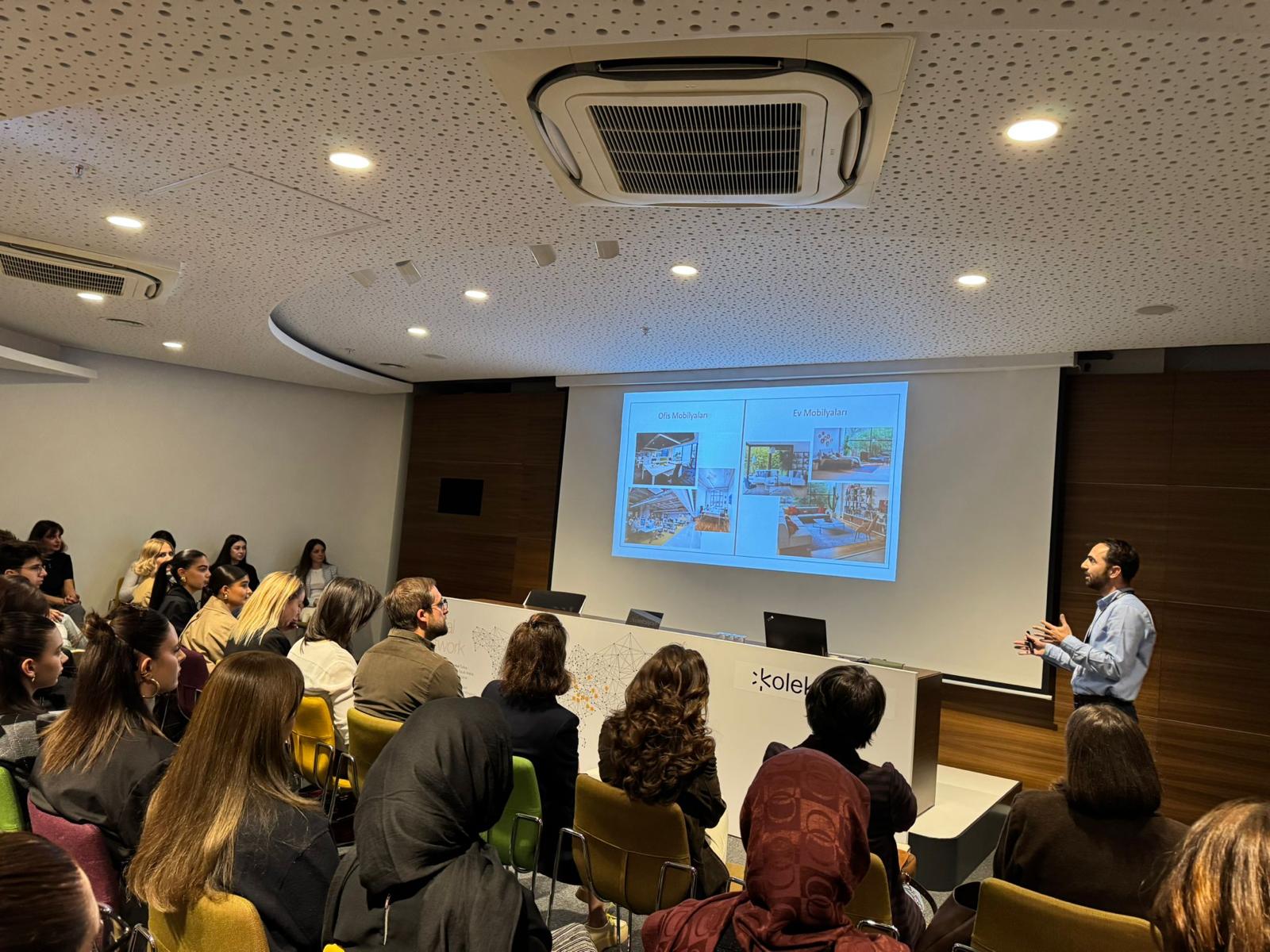 TOBB ETÜ İÇT Koleksiyon Mobilya Showroom’undaydı