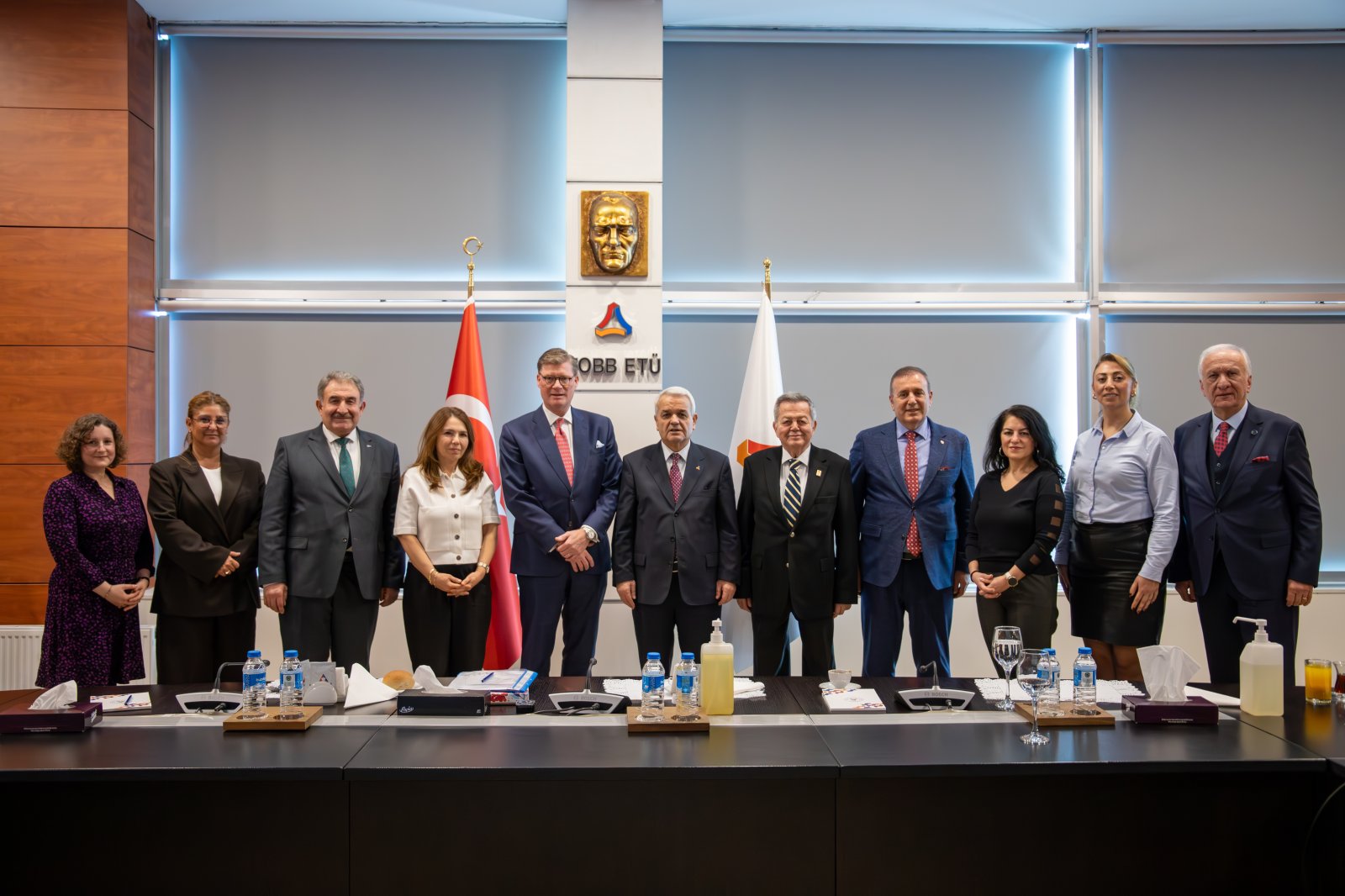 Türk-Alman Ticaret ve Sanayi Odası (TATSO) Heyeti TOBB ETÜ’yü Ziyaret Etti!