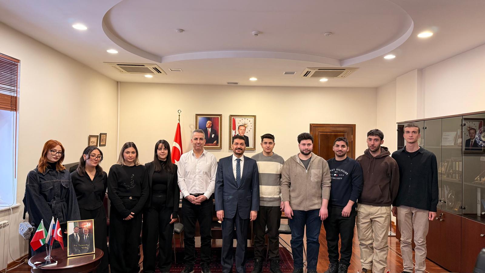 T.C. Kazan Başkonsolosluğu’nda UGİ Buluşması
