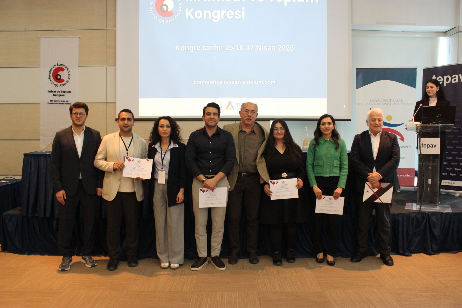 Double Award for TOBB ETÜ Economics at the Economics and Society Conference