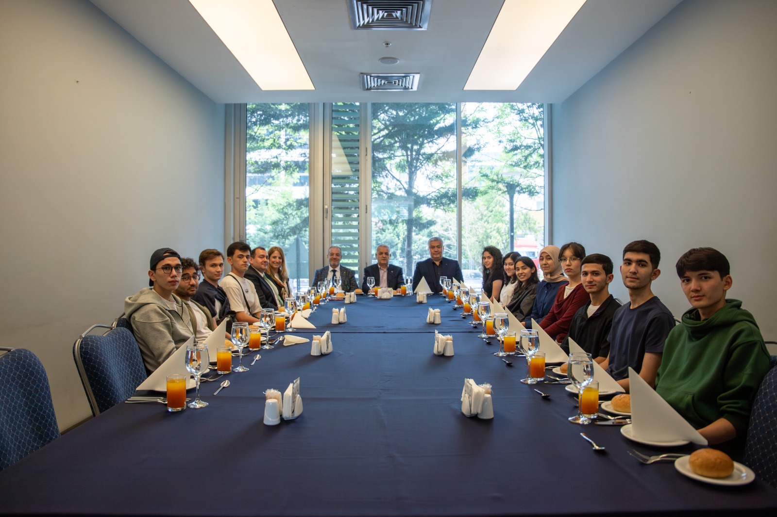 TOBB ETÜ Taşkent Üniversitesi Öğrencileri Yaz Dönemi Eğitim ve Staj Programı İçin Ankara’da