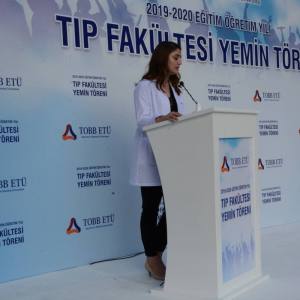 Tıp Fakültesi 2019-2020 Yemin Töreni